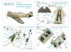 Quinta Studio QD32139 Hawker Hurricane Mk.IIb 3D-Printed & coloured Interior on decal paper (Revell) 1/32